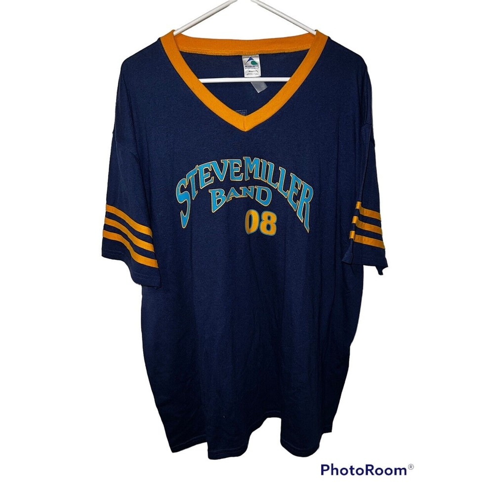 Steve Miller Band Baseball Jersey Style Concert T-Shirt XXL